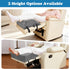 JZHLLA 6inch Wedge Adjustable Recliner Leg Rest Cushion Thick Recliner Foot Rest Cushion with High Elastic Foam