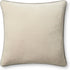 Loloi Liza Pillow Cover Only, 22X22, Ivory