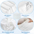 6 (30 40 Inch) Preboun Pcs Sublimation Throw Blanket Thick Plush Blankets Soft Fuzzy Blanket White Blank Blanket