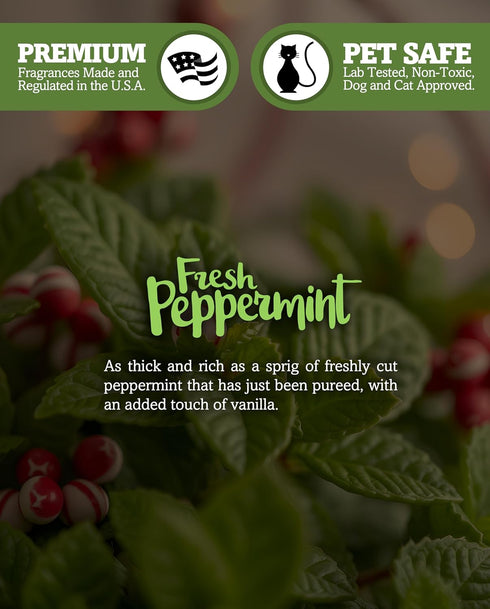 Shortie's Candle Company Fresh Peppermint Wax Melts, 3 Oz. Bar, Highly Scented