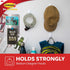 Command Medium Designer Hooks, Damage Free Wall Hooks with Adhesive Strips, 9 White Hooks for Hanging Decorations