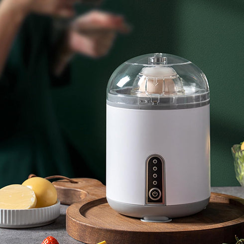 Electric Egg Spinner, Portable Scrambler for Boiled Eggs, Multifunctional Kitchen Mixer for Yolk & White