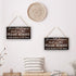 Since Little Fingers Touch Our Floor, Please Remove Your Shoes at The Door Hanging Sign Wall Art Home Decor