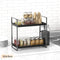 Countertop, Counter LEMIKKLE Bathroom Organizer Organizer for Bathroom Decor, Wooden Sink Shelf for Vanity Storage