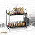 Countertop, Counter LEMIKKLE Bathroom Organizer Organizer for Bathroom Decor, Wooden Sink Shelf for Vanity Storage