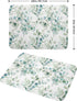 Watercolor Sage Leaves Dish Drying Mats for Kitchen Counter 16x18 Inch,Spring Leaves Kitchen Drying Mat,Sage Herbs Dishes Pad Dish Drainer Rack Mats Absorbent Fast Dry Kitchen Accessories