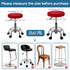 2 Pack 11-14 Inch uxcell Stool Covers Round, Bar Stool Covers Washable Dustproof Slipcover Seat Cushion with Elastic