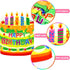 Fancy Land 2 PCS Birthday Chair Cover for Classroom, Happy Birthday Seat Cover for Kids Party Decorations