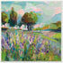 Stupell Industries Spring Floral Meadow Tree Landscape Painting: 12x12 Wall Plaque by Jeanette Vertentes Art