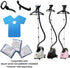 SALAV Performance Series Upright Garment Steamer with Roll Wheels, Accessories Set Included