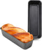 Beasea Long Loaf Bread Pan, 12x4 Inch 2 Set Rectangle Nonstick Baking Pans, Carbon Steel Toast Pan