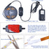 20FT White LED Strip Lights - Dimmable 6000K 360LEDs, Under Cabinet Tape with UL Power Supply