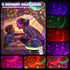 16 Timer Star Light Projector with Remote Control,Rotation and Colors Projection Lamp and Sleep Light,Christmas Easter
