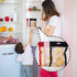 100 Pcs Flat Clear Foil Ziplock Bags, Holographic Food Storage Bags for Party Favor and DIY Crafts