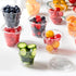 50 Pack 9 oz Plastic Dessert Cups with Lids, Small Plastic Yogurt Parfait Cups, Mini Round Party Serving Cup