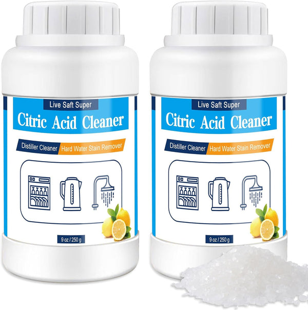 Distiller Descaler Citric Acid Cleaner - 1 Lb Bulk Citric Acid Powder for Hard Water Stain Removal, Electric Kettle