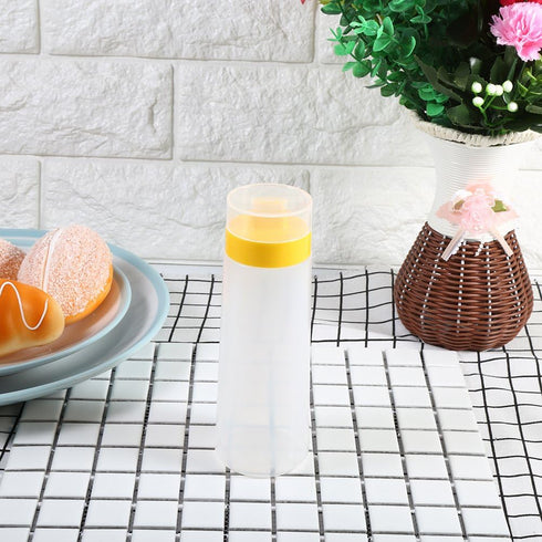 4-Hole Fdit Mayo Dispenser Bottle, Mayonnaise Dispenser Sauce Squeeze Bottle Japanese Mayonnaise Dispenser for Jam