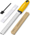 Professional Stainless Steel Lemon Zester & Grater, Premium Kitchen Tool for Cheese, Garlic, Vegetables & Fruits