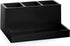 BINO Multi Purpose 3 Compartment Organizer with Tray - Makeup Brush Holder