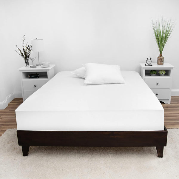SensorPEDIC Complete 360 Degree Protection Waterproof Mattress Encasement, Bed Bug Blocking, Twin, White