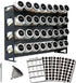 Ardier 4 Tier Spice Rack Organizer with 32 Square Spice Jars and 160