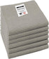Now Designs Ripple Kitchen Towel, Set of 6, London Grey
