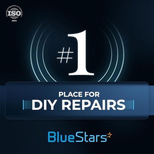 BlueStars EAFCBF Refrigerator Air Filter Replacement Part, Compatible with Frigidaire & Electrolux Pure Air, PACK OF 4