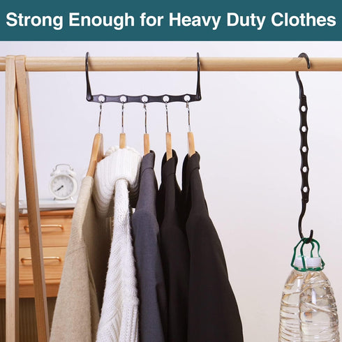 AMKUFO Closet Organizers and Storage, 20 Pack Hanger Organizer Magic Hangers for Heavy Clothes, Space Saving