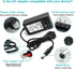 19V AC DC Charger Power Cord for Eufy RoboVac 11S 12 15C 25C 30C 35C, Compatible with Various Robot Vacuums
