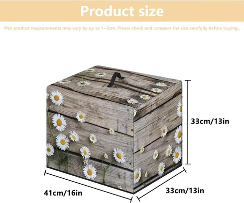 Food Deli Slicer Machine Cover, Washable Dust-Proof Protective Bag for Home Kitchen Use, 16" L x 13" W x 13" H