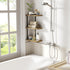 3 Love-KANKEI Corner Shelf Wall Mount of Tier Rustic Wood Floating Shelves for Bedroom Living Room Bathroom Kitchen