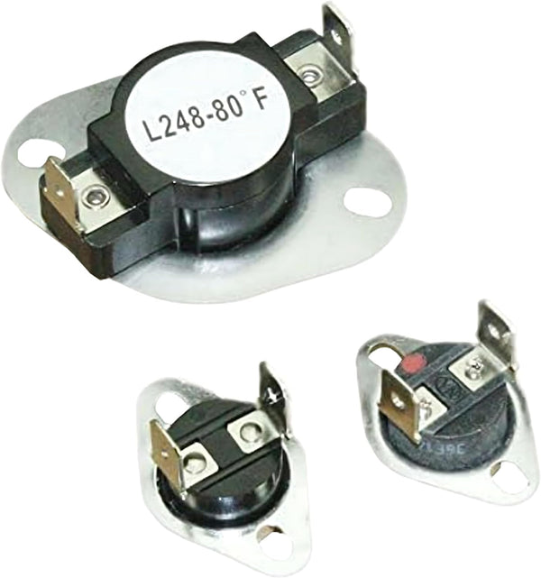 Supplying Demand LA-1053 53-0143 Clothes Dryer Thermal Fuse and High Limit Thermostat Replacement Kit
