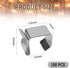 EATAKWARD 150 0.8'' 0.6'' PCS Christmas Lights Gutter Hooks, x Galvanized Holiday Lighter Roof Hooks, Light Clips Xmas