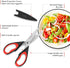 iBayam 3-Pack Kitchen Scissors All Purpose Kitchen Shears Heavy Duty Scissors with Protective Sheath for Food, 8.5" Comfort Grip Stainless Steel Dishwasher Safe Cooking Scissors, Kitchen Utensils by iBayam