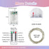 4 Pack 20FT 60LED Multicolor Fairy Lights Battery Operated with Remote, Waterproof Cuttable Twinkle Lights with Timer