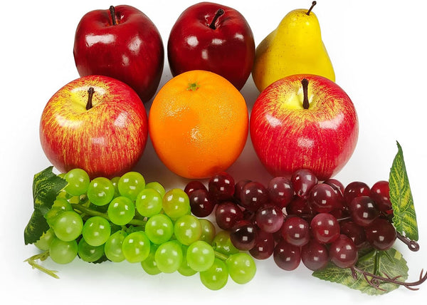 Artificial Fruits Pack, Fake Mixture Fruits for Home Decor, Simulation Fruit Set,