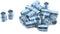 MY MIRONEY 1-Inch Diameter Metal Rack Connectors for Wire Shelving Unit Replacement (Pack of 20)