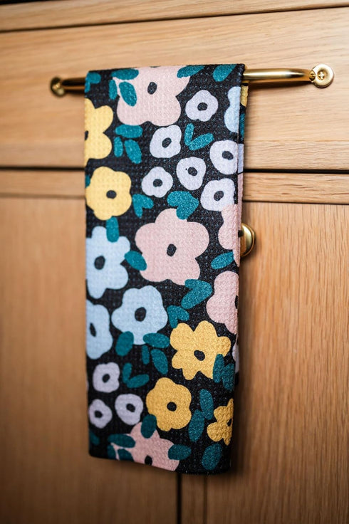 3 Pack|| || Double Sided || Not Your Ordinary Dish Towels || Waffle Weave Microfiber || Highly Absorbent || Hanging
