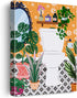 EVXID Botanical Bathroom Canvas Poster Painting Wall Art, Framed 12 x 15 Inch for Restroom Decor