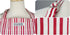 DII Kitchen Collection Striped Tomato Apron, Gourmet Chef