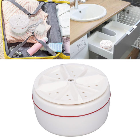 Portable Washing Machine Mini Bucket Washing Machine Collapsible Travel Bucket Washer Mini Washing Machine 30w Laundry Washing Tool for Hotel Dormitory Home
