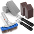Pumice Stone for Pool and Stainless Steel Pool Brush Kit to Reomve