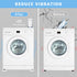 SEISSO Anti Vibration Pads for Washing Machine, Noise Cancelling Washer Pads, Hard Wearing Natural Rubber - 8PCS, White