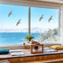 Anti Collision Window Stickers for Birds - Glass Decals Clings to Stop Bird Strikes, 16 Pieces