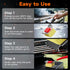 Bristle Free Grill Brush with Scraper for Outdoor Grill Cleaning, Safe Steam BBQ Grill Cleaner, Replaceable Head