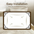 JELLYMONI Adjustable Bed Sheet Straps, Elastic Fasteners with Metal Clips, Fitted Holders for Mattress Cover, Sofa