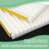Window Air Conditioner Foam Insulating Panels, Indoor Cover for Summer & Winter, Block Draft, 2 Pack (White, 17"H x
