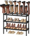 YATINEY Shoe and Boot Rack Organizer, Tall Boots Rack for Closet, Cowboy