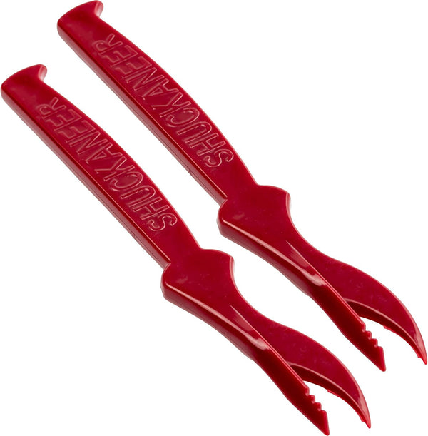 Ultra Durable, Super Easy Seafood Sheller 2 Pack. Serrated Knife Perfect for