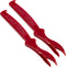 Ultra Durable, Super Easy Seafood Sheller 2 Pack. Serrated Knife Perfect for